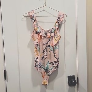 NWT BCBG Floral Leotard